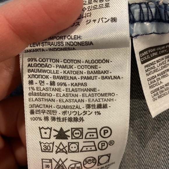 Levi’s Stretch Denim Jean Jacket EUC - Picture 12 of 12